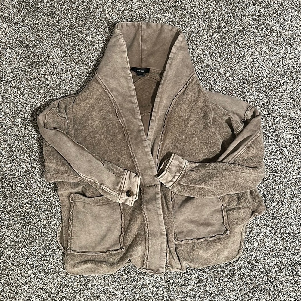 Oversized Front-Button Jacket - image 1